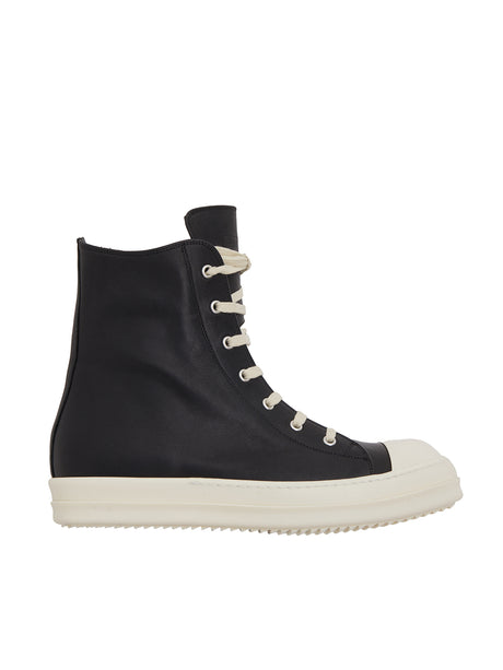 RICK OWENS Stylish Leather Sneakers for Men