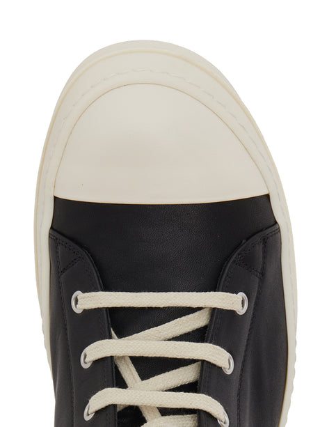 RICK OWENS Stylish Leather Sneakers for Men