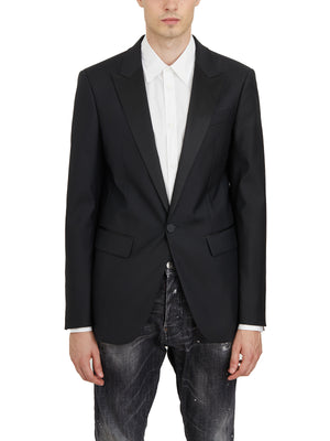 DSQUARED2 Silk and Wool Blazer - Size 50