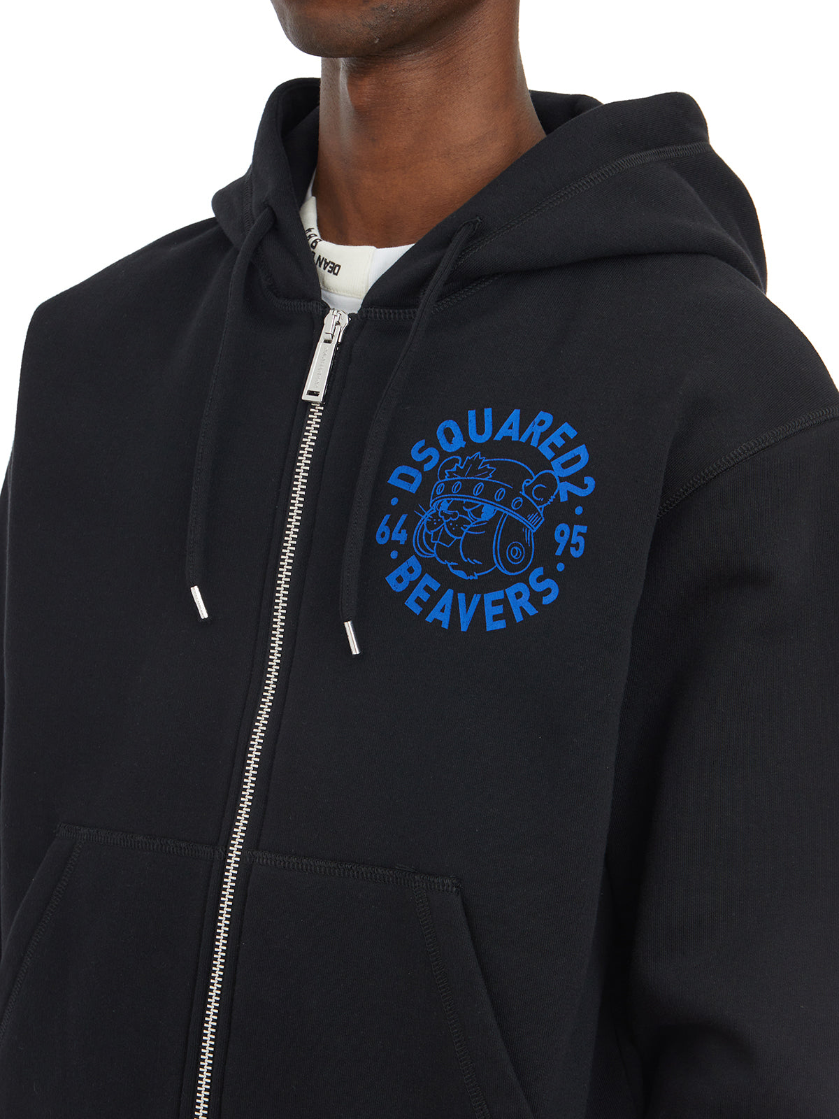 DSQUARED2 Men's Hooded Zip-Up Sweatshirt