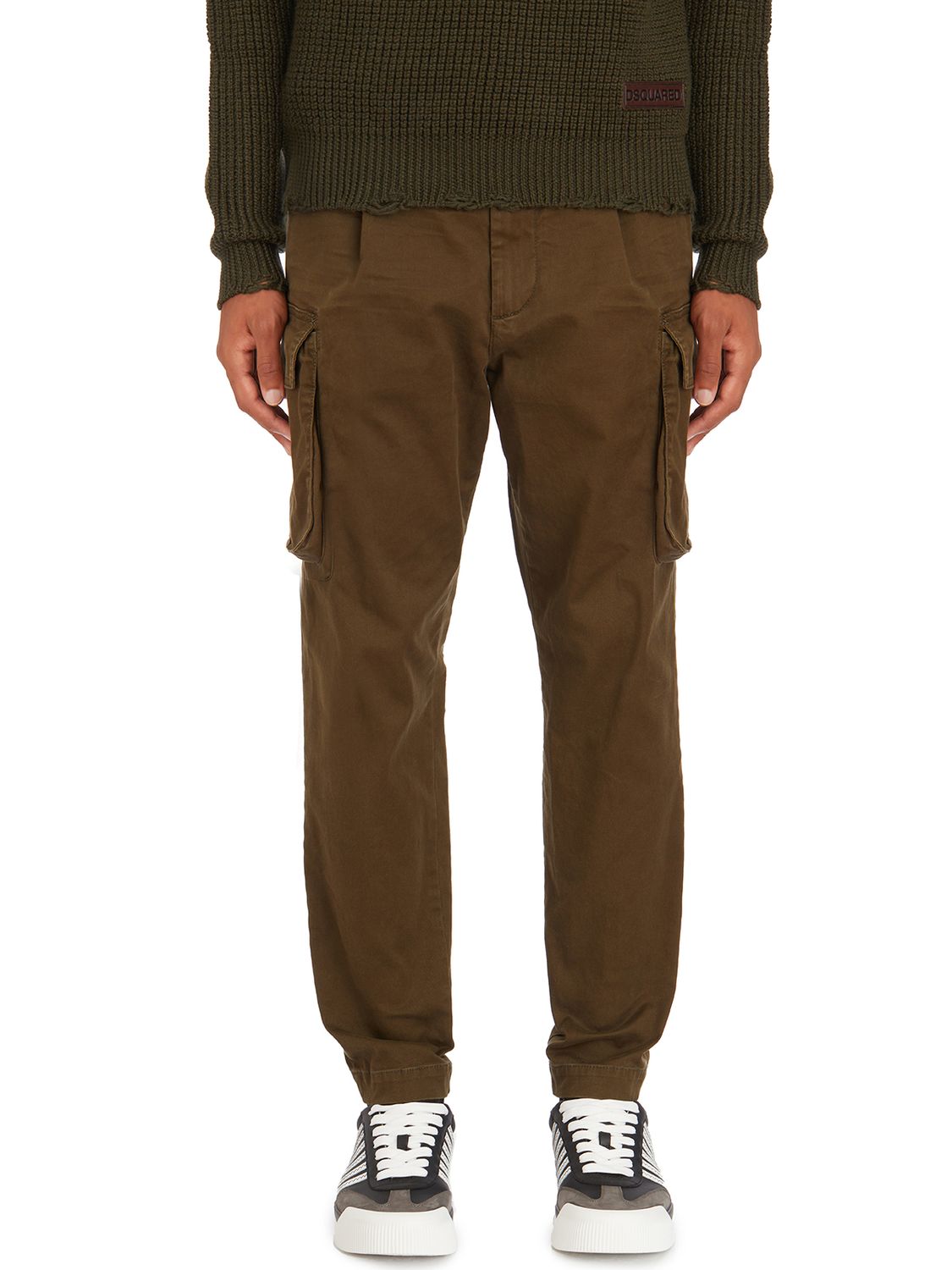 DSQUARED2 Contemporary Cargo Pants with Enhanced Utility Features - Size 48