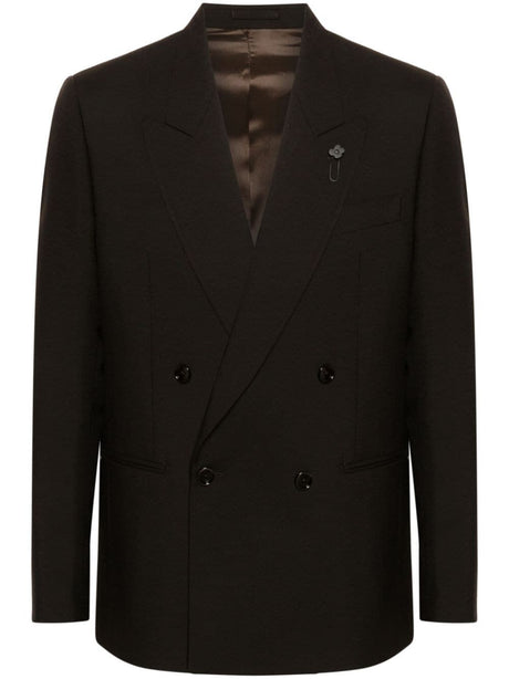 LARDINI Regular Fit Wool Jacket - Fall/Winter 2024