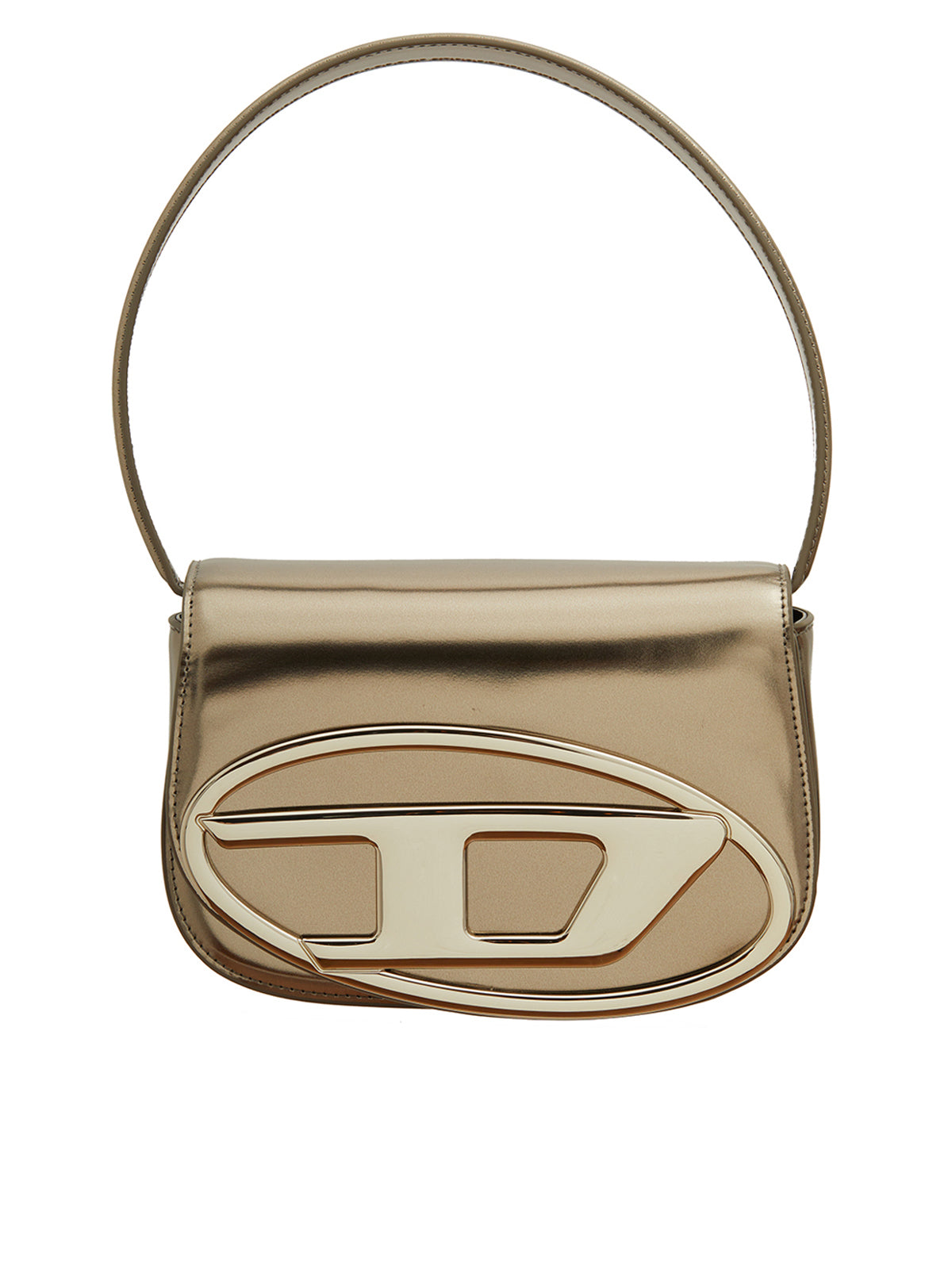 DIESEL Elegant Mini Handbag with Metallic Finish 8.1" x 2.75" x 5.3"