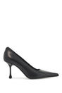 JIMMY CHOO Stylish Leather 80mm Pointed Pumps