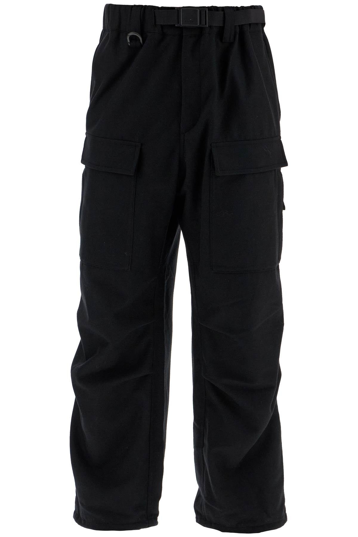 Y-3 Relaxed Fit Cargo Pants for Men - Size M