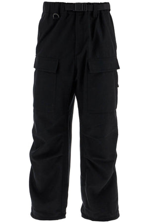 Y-3 Relaxed Fit Cargo Pants for Men - Size M