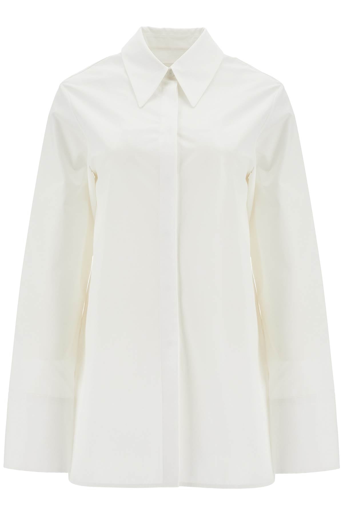 JIL SANDER Classic Poplin Shirt for Women - Size EU 34