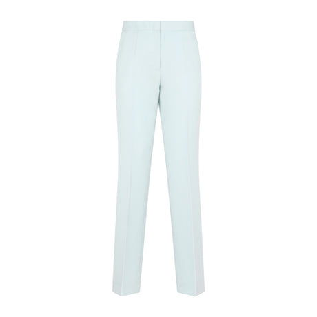 JIL SANDER Blue Women's Wool Trousers for SS23