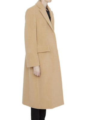 JIL SANDER Tailored Jacket in Pure Virgin Wool for Women - Tan