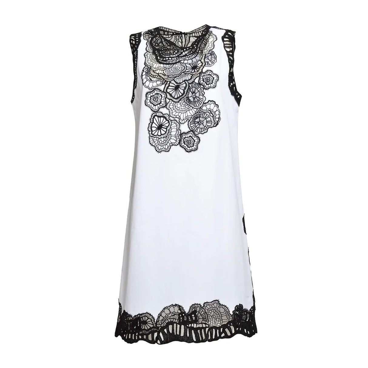 JIL SANDER Floral-Embroidered Cotton Minidress for Women