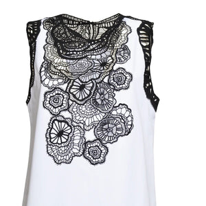 JIL SANDER Floral-Embroidered Cotton Minidress for Women