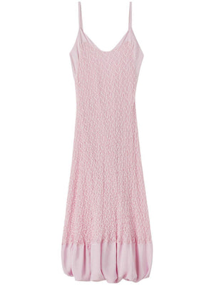 JIL SANDER Double Layer Pink Vest for Women