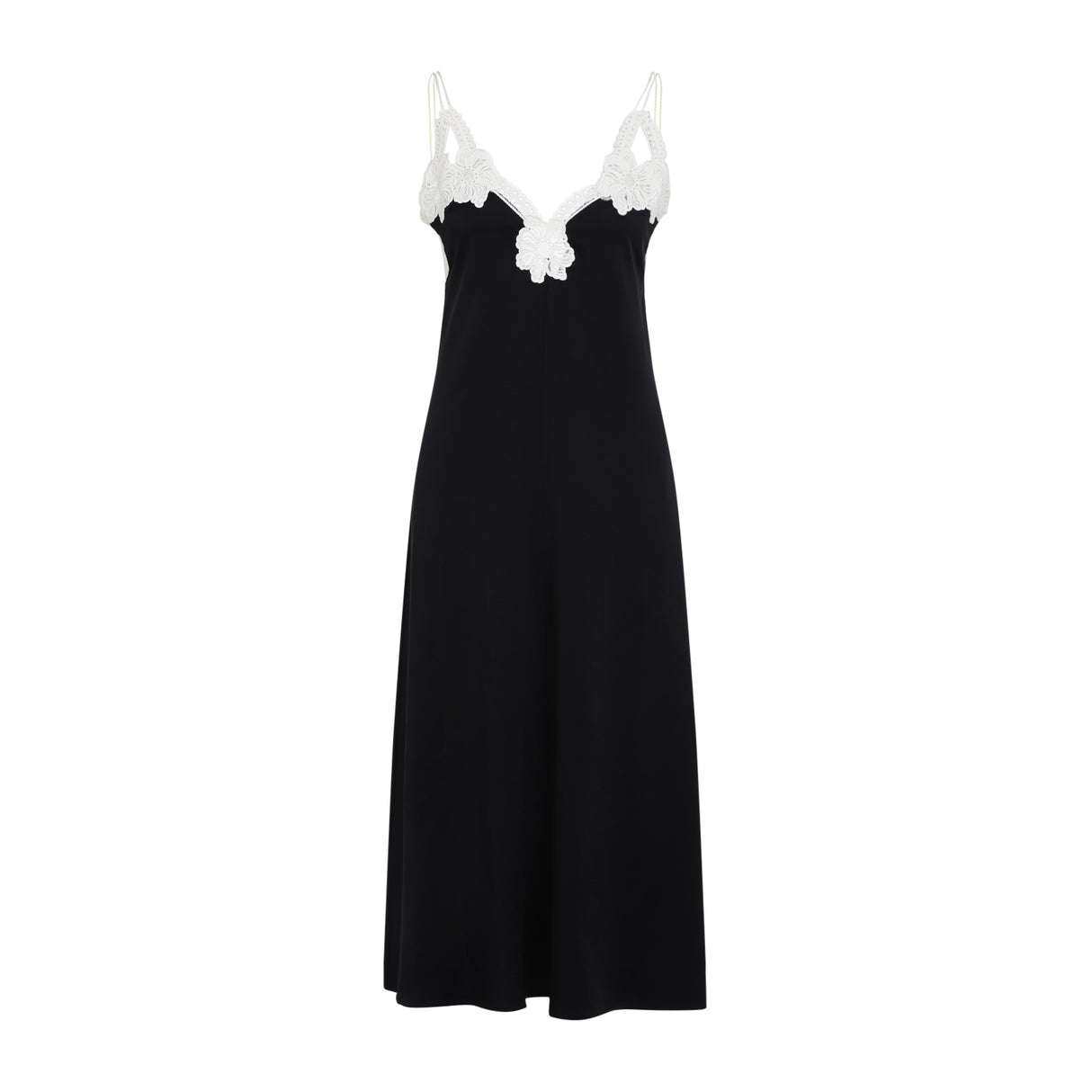 JIL SANDER Elegant Embroidered Dress for Women