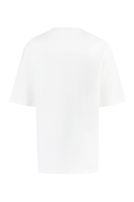 JIL SANDER White Cotton Crew-Neck T-Shirt for Women - FW23