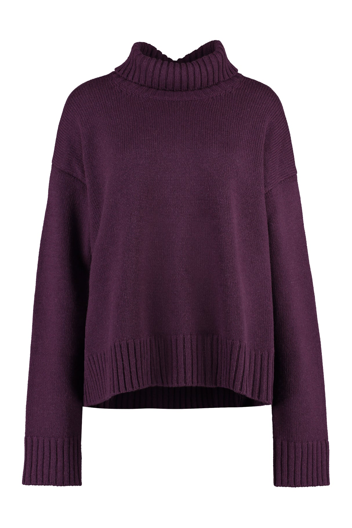 JIL SANDER Luxurious Purple Cashmere Sweater for Women