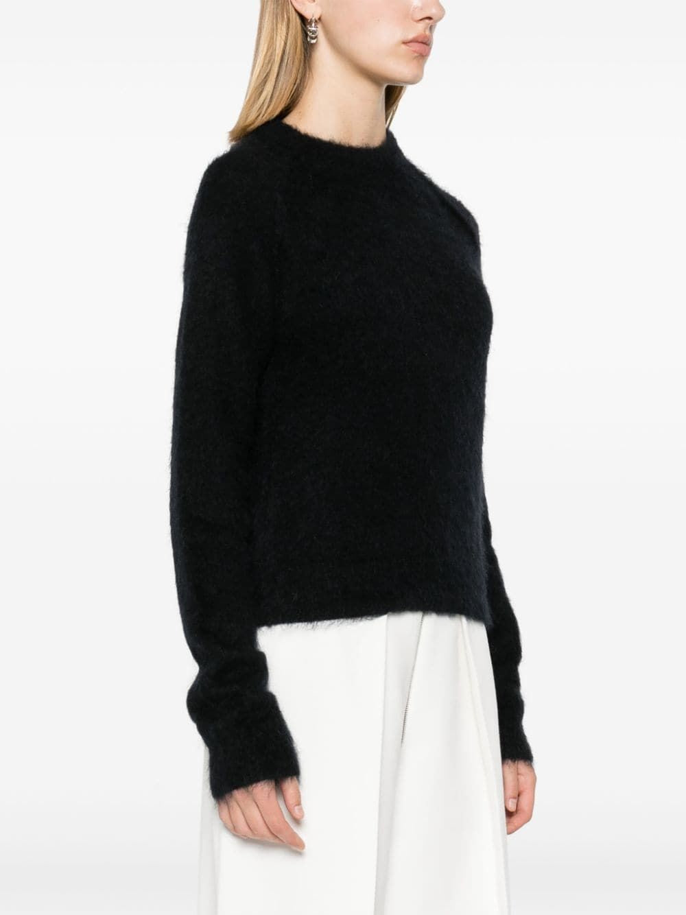 JIL SANDER Luxurious Wool Blend Winter Sweater