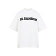 JIL SANDER Short Sleeve Cotton T-Shirt for Women