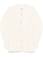 JIL SANDER Women's Long Sleeve V-Neck Cardigan