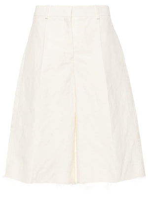 JIL SANDER Elegant Crudo Mini Pants