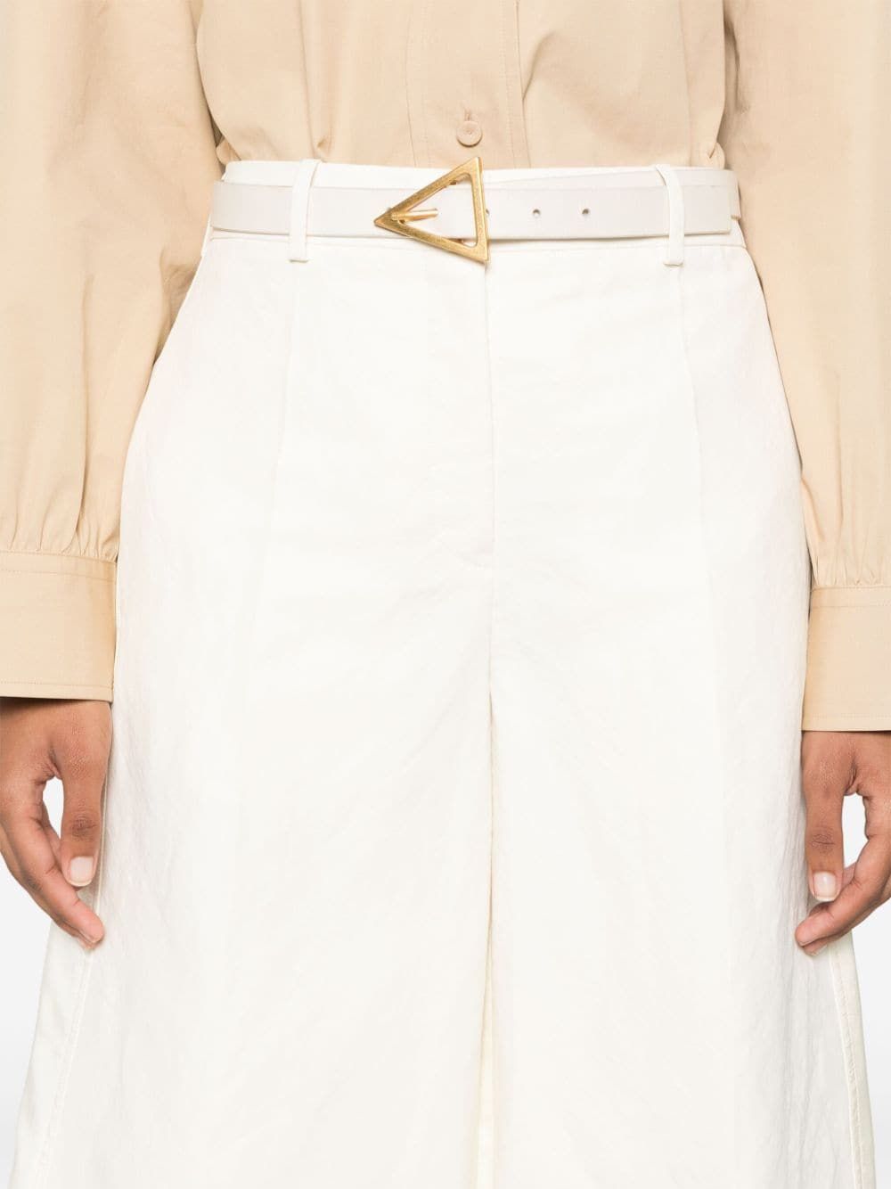 JIL SANDER Elegant Crudo Mini Pants