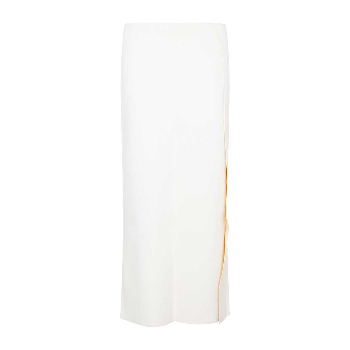 JIL SANDER Elegant Viscose Skirt in Nude & Neutrals for Women - SS23 Collection