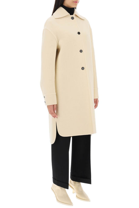 JIL SANDER DECONSTRUCTED Jacket IN VIRGIN WOOL