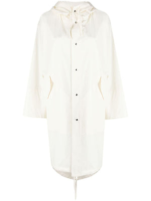 JIL SANDER Water-Repellent Knee-Length Jacket for Women