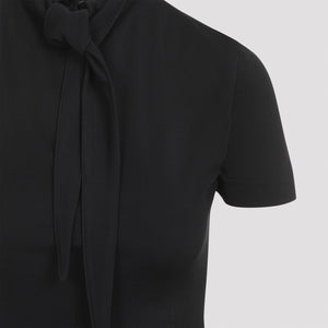 JIL SANDER Elegant Black Mini Dress