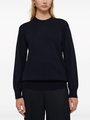 JIL SANDER Superfine Women’s Sweater - Midnight