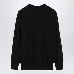 JIL SANDER Elegant Black Wool Sweater