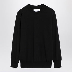 JIL SANDER Elegant Black Wool Sweater