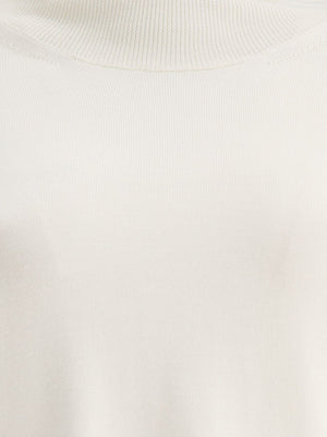 JIL SANDER Elegant Lightweight Wool Turtleneck Sweater for Women