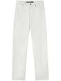 JIL SANDER Five-Pocket Denim Jeans with Decorative Stitching