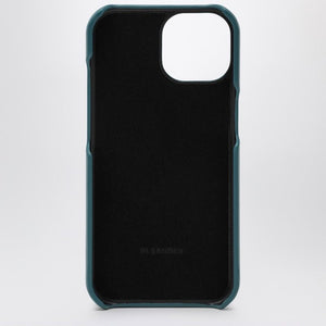 JIL SANDER iPhone 15 Pro Leather Cover with Card Pocket