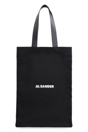 Stylish Black Canvas Tote Handbag for Women