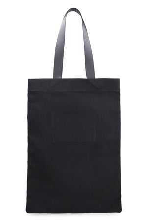 Stylish Black Canvas Tote Handbag for Women