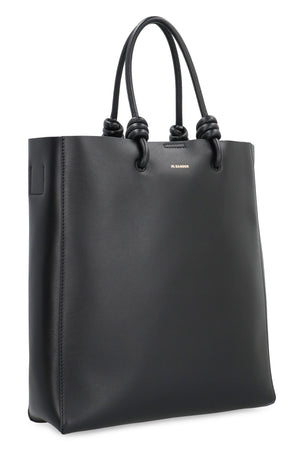 Simple and Elegant Calfskin Tote Handbag