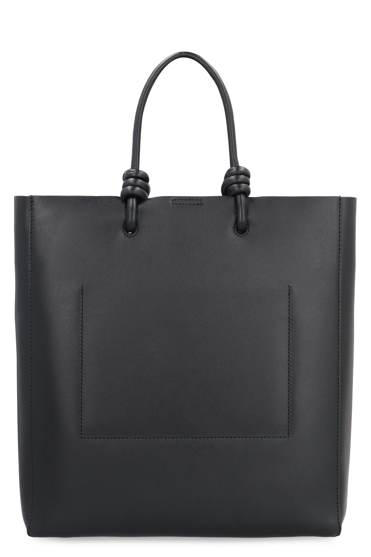 Simple and Elegant Calfskin Tote Handbag