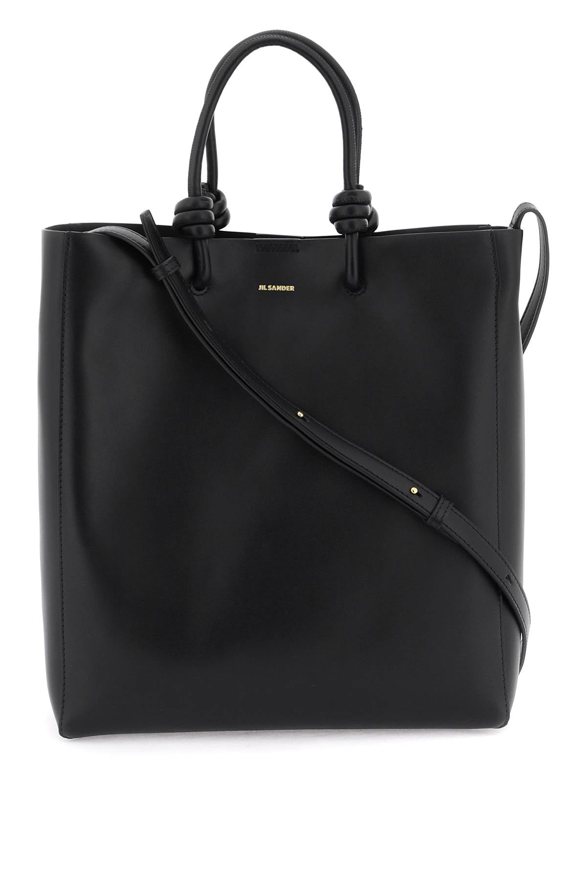 JIL SANDER Elegant Giro Leather Shoulder Bag