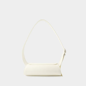 JIL SANDER Luxurious White Shoulder Handbag for Women