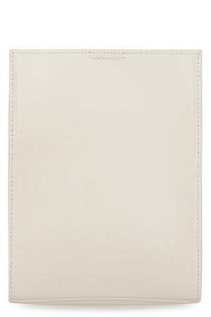 JIL SANDER Unique Knots Crossbody Bag in White Leather for Women - 2024 Edition