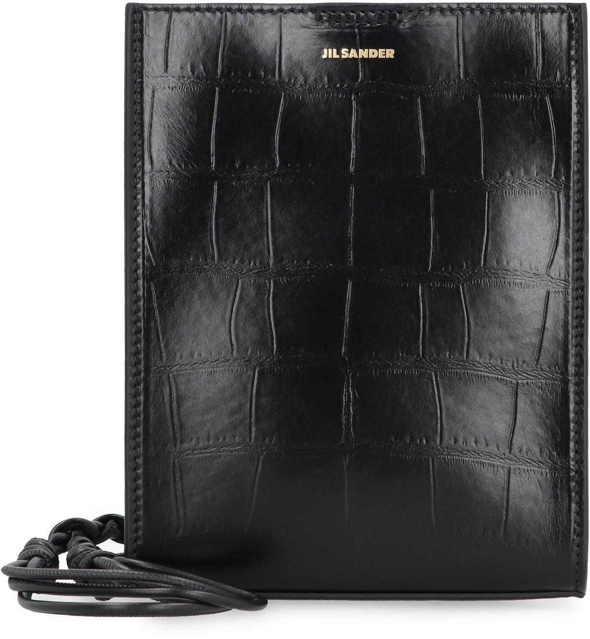 JIL SANDER Elegant Mini Black Crossbody Bag