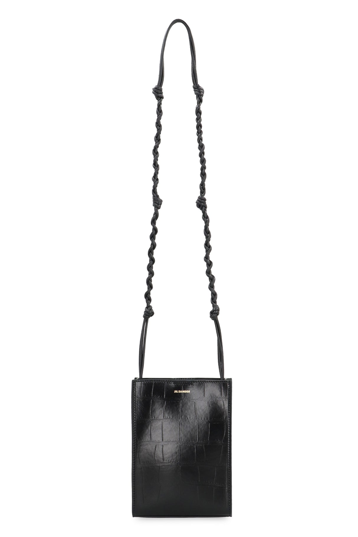 JIL SANDER Elegant Mini Black Crossbody Bag