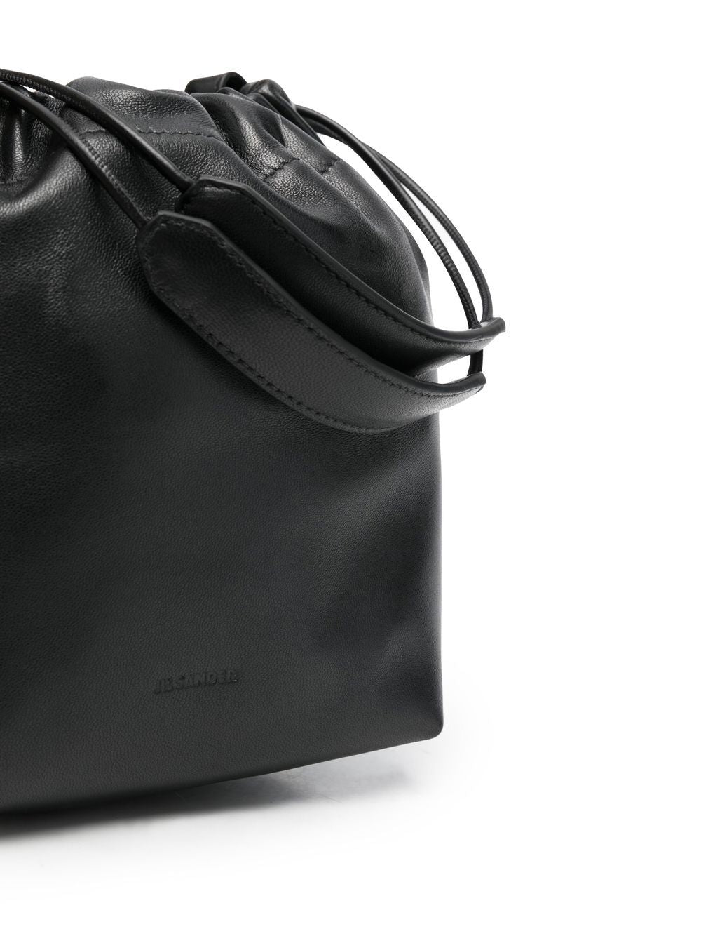 JIL SANDER Elegant Black Mini Shoulder Bag