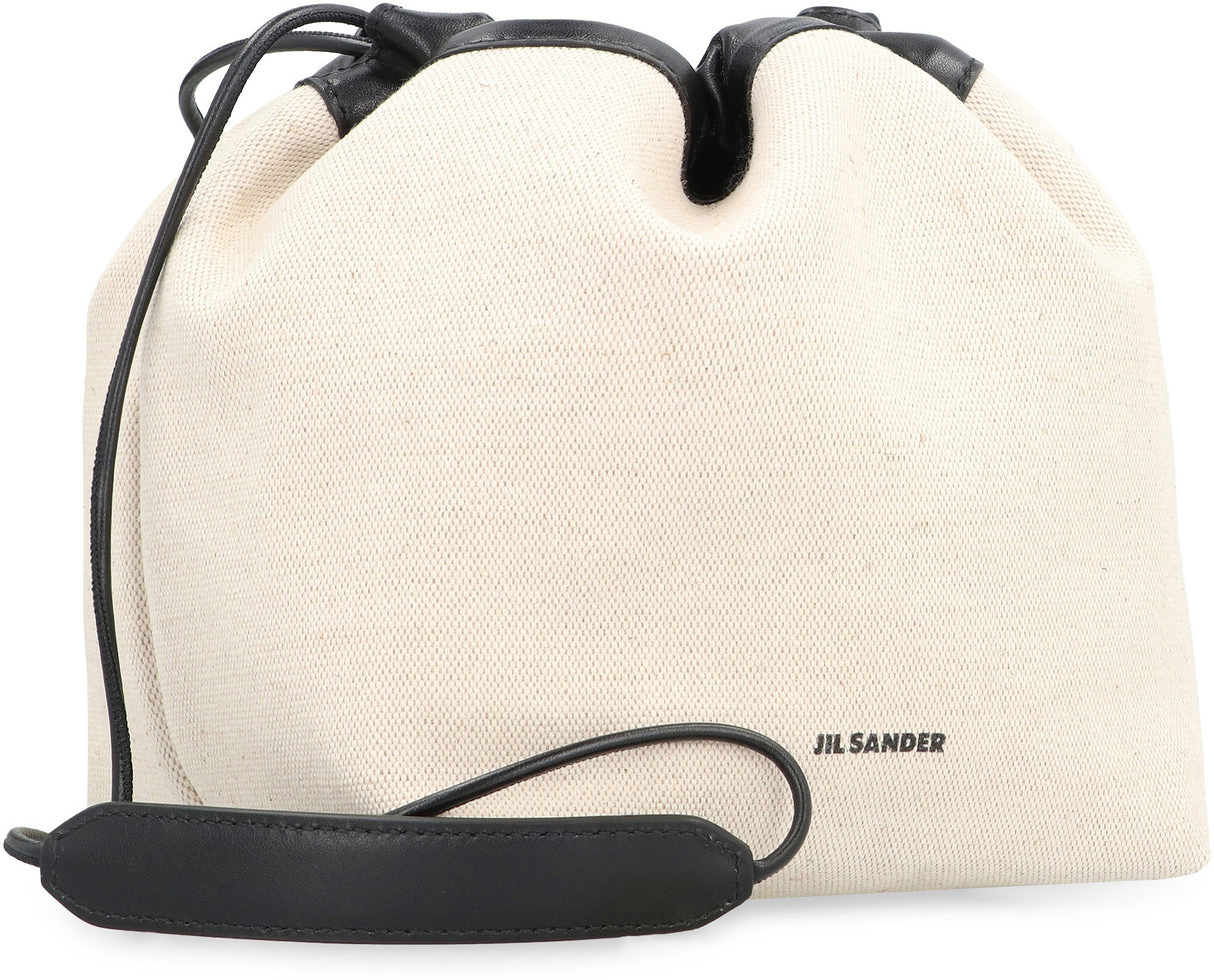 JIL SANDER Beige 24SS Women's Clutch/Pouch Bag