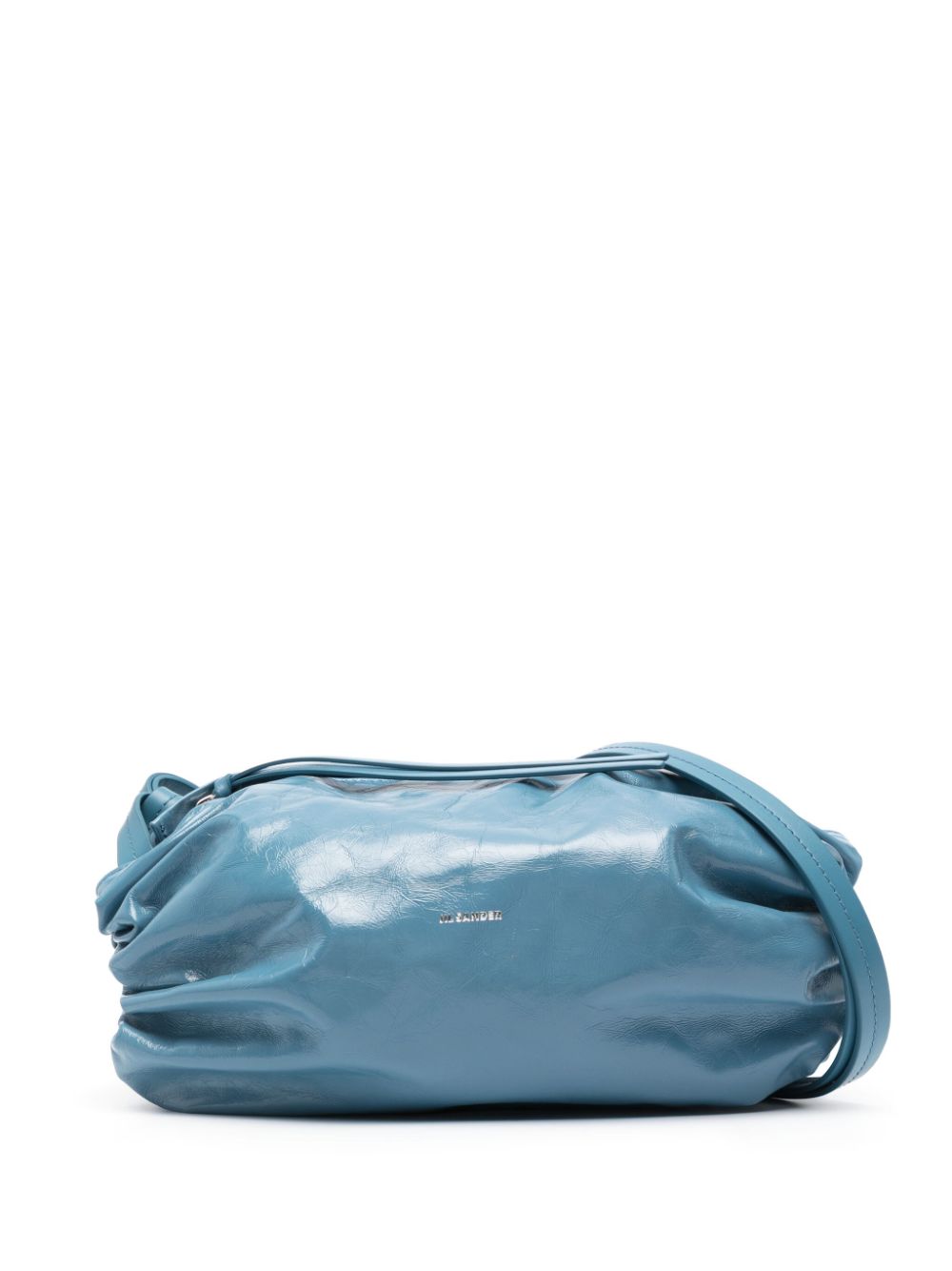 حقيبة كروس للنساء من الجلد باللون الأزرق الداكن