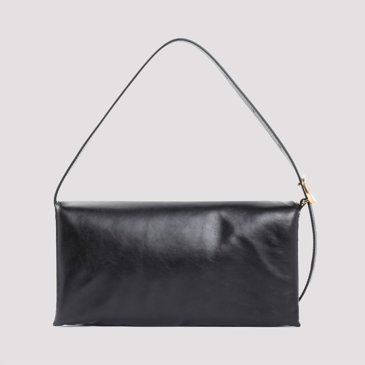 JIL SANDER Black Origami Shoulder Handbag for Women - SS24 Collection