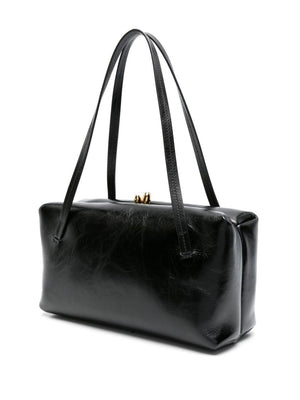 JIL SANDER Mini Black Calfskin Handbag