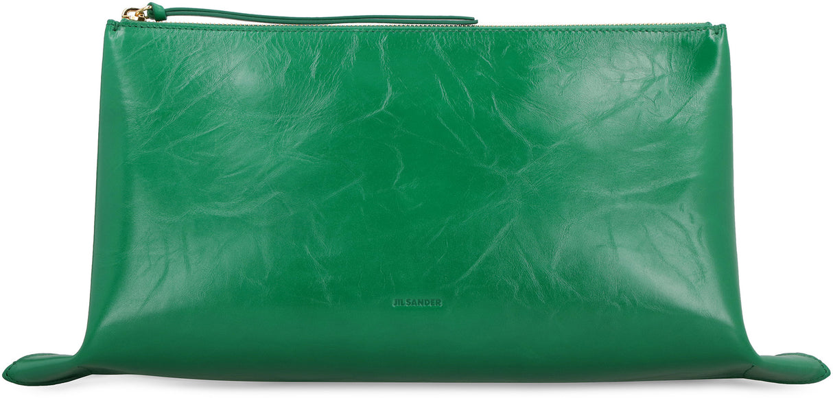 حقيبة يد جلدية خضراء للنساء - مجموعة SS23