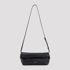 JIL SANDER Mini Rollup Leather Shoulder Bag - FW24